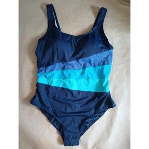 Swimsuits For All One Piece Swimsuit Womens 22 Blue Swimwear Resort Aesthetic